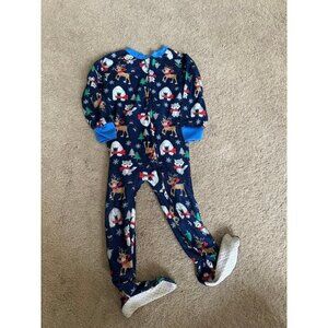 Boys Winter footed pajamas 3t
